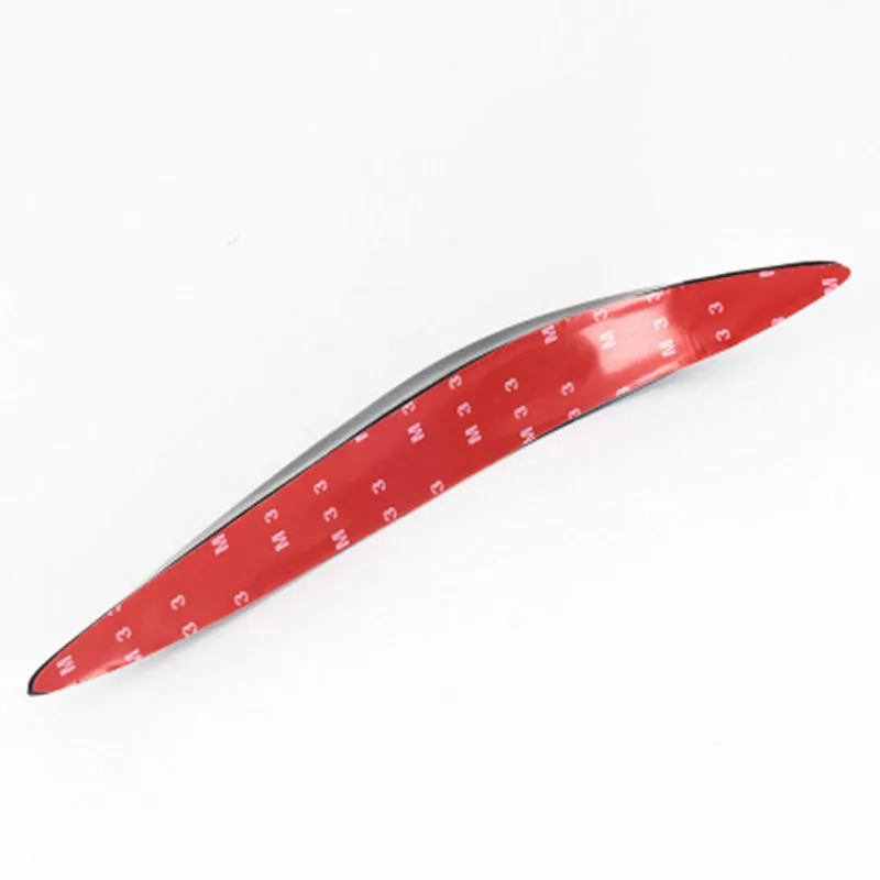 2 шт. передний бампер автомобиля полоса для установки губы плавники тела спойлер