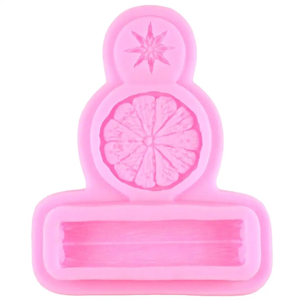 Силиконовые формы для выпечки леденцов аниса корицы лимона|Пресс глины| |