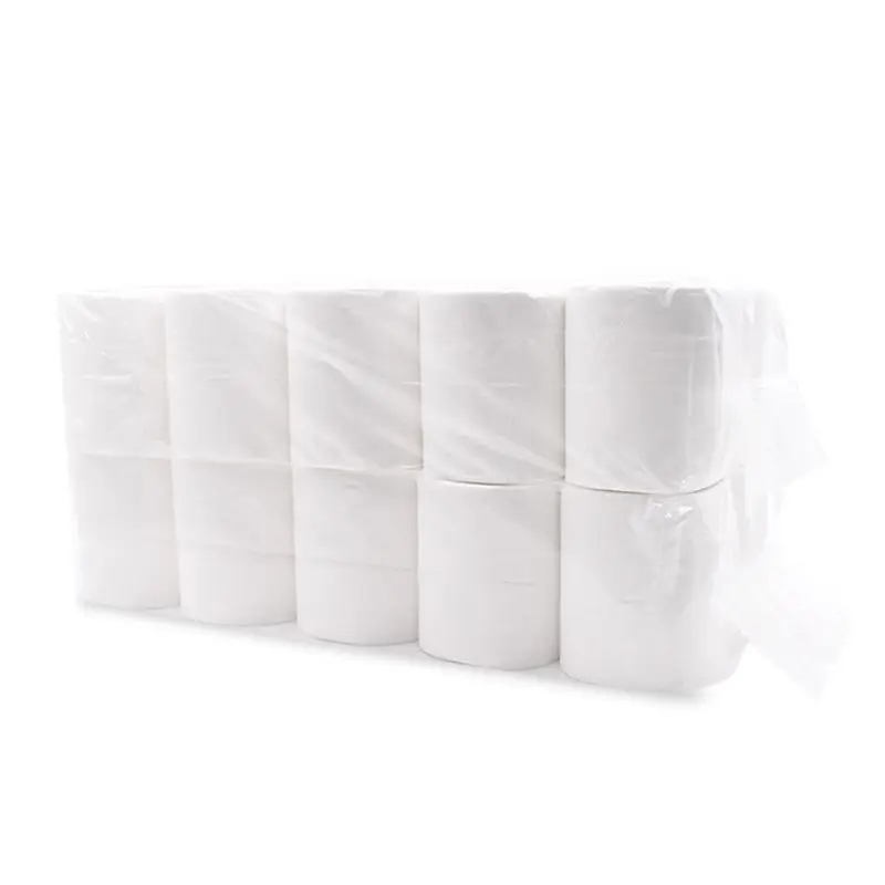 

10/12 Rolls Paper , Bathroom Household 4 Layers Bath Toilet Paper White Soft