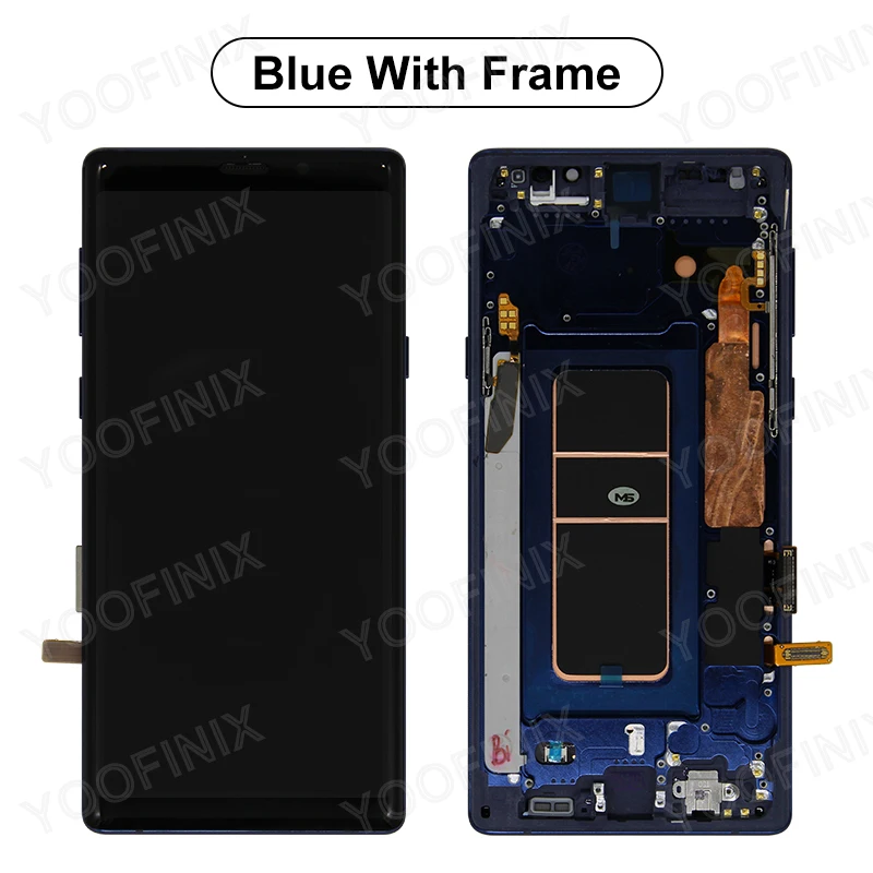 Pantalla LCD Super AMOLED para Samsung Galaxy Note 9, digitalizador de pantalla t&aacute;ctil, piezas de repuesto, SM-N960F/DS SM-N9600/DS-5