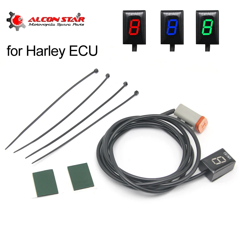 Alconstar- 1-6 Ecu прямое Крепление для мотоцикла дисплей индикатор Harley 1200 883 Touring Sportster