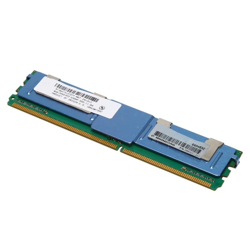 

8 ГБ ОЗУ DDR2 FBD 667 МГц PC2 5300 240 контактов DIMM 1,7 В ОЗУ для настольных ПК