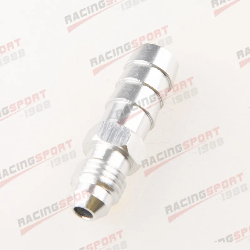 AN-4 4AN AN4-10 мм Прямые фитинги для топливной линии серебристого цвета