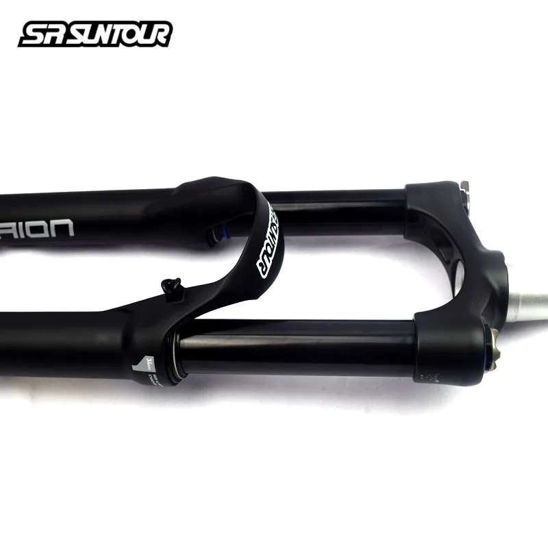 SR SUNTOUR bicycle fork AION spinal tube 27.5 inch MTB stroke 130mm suspension type air damping shock absorber front |