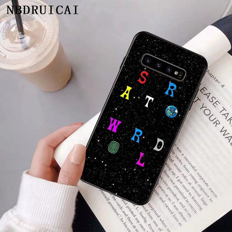 NBDRUICAI Travis Scott ASTROWORLD TOUR Silicone Phone Case for Samsung S9 plus S5 S6 edge S7 S8 S10 E | Мобильные телефоны и