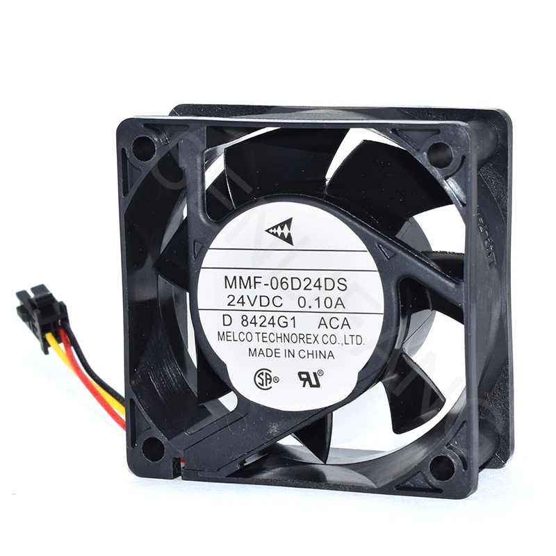 Совершенно новый MMF 06D24DS DC24V 0.1A трехлинейный квадратный Вентилятор