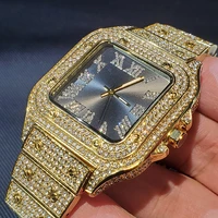 new carter design luxury gold full steel watches men black dial waterproof quartz luminous waterproof military wristwatches