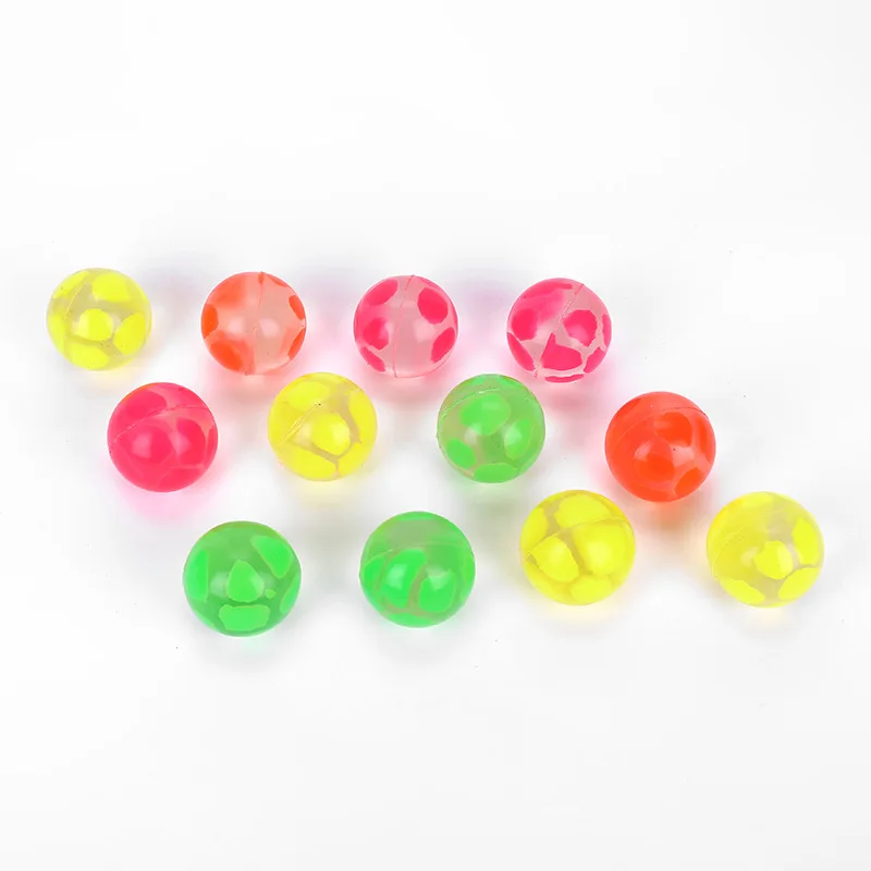 

50pcs 42MM Colorful Clear Rubber Bouncy Bouncing Balls Children Toy Balls Juggling Jumping Outdoor Sport Games Toys for Kids