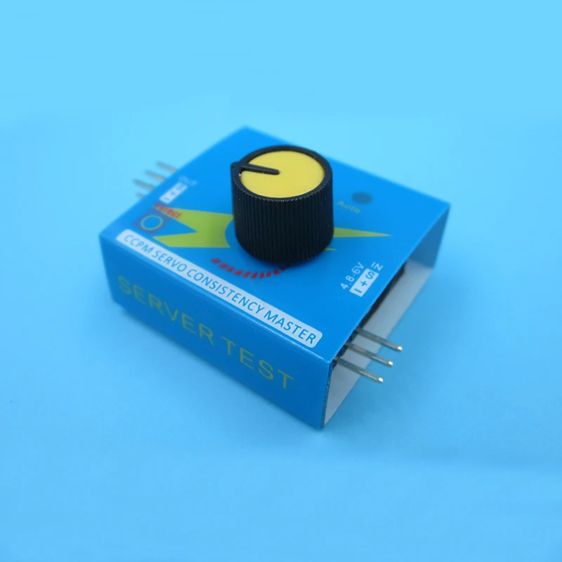 

1PC 46x32x17mm Servo Tester DC4.2-6V Mini Motor Testers ESC Testers for RC Cars/Boat/Aircraft Testing Accessories