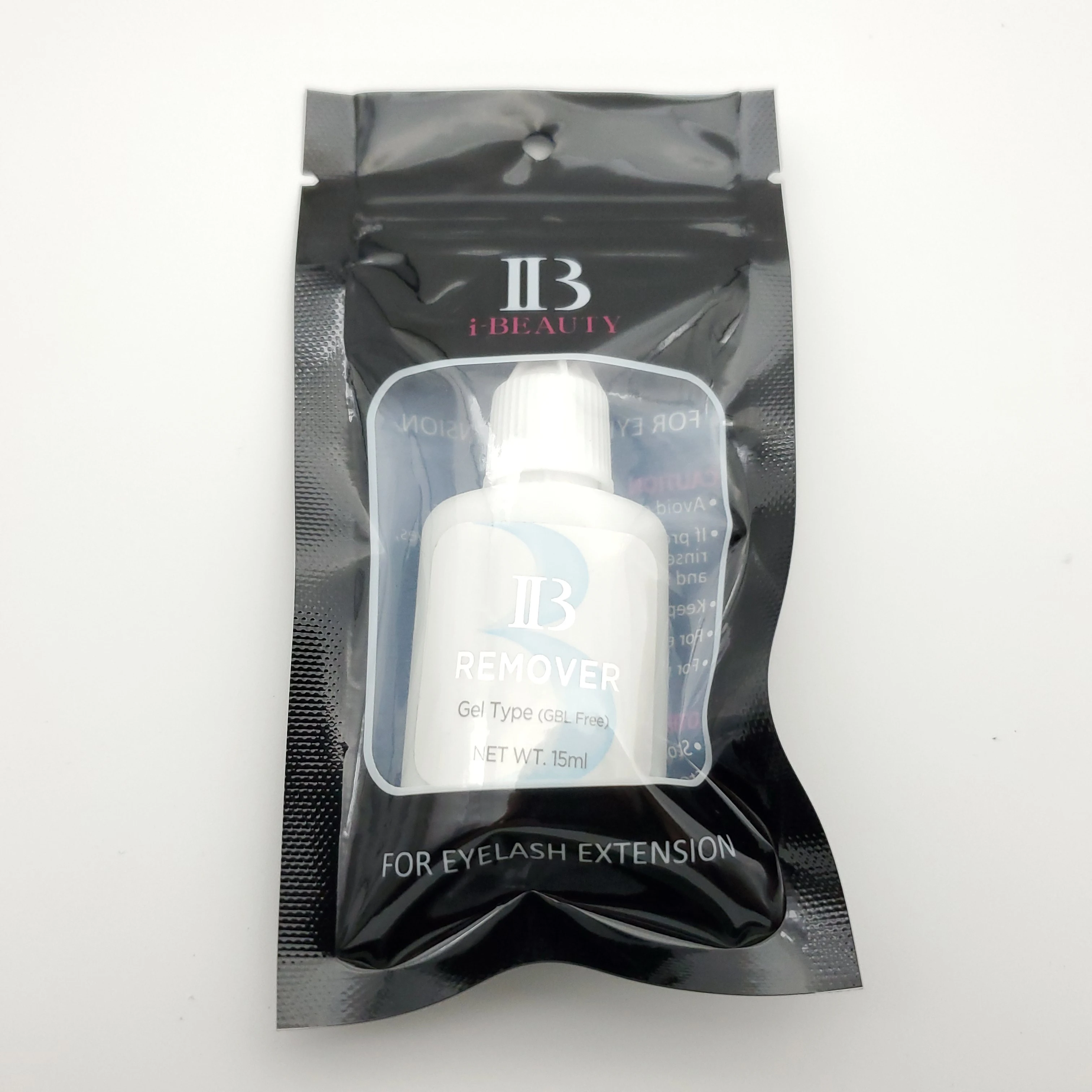 

Korea ibeauty IB Clear Glue Gel Remover Eyelash Extensions 15ml False eyelash glue remover makeup tools Gamma Butyrolactone Free