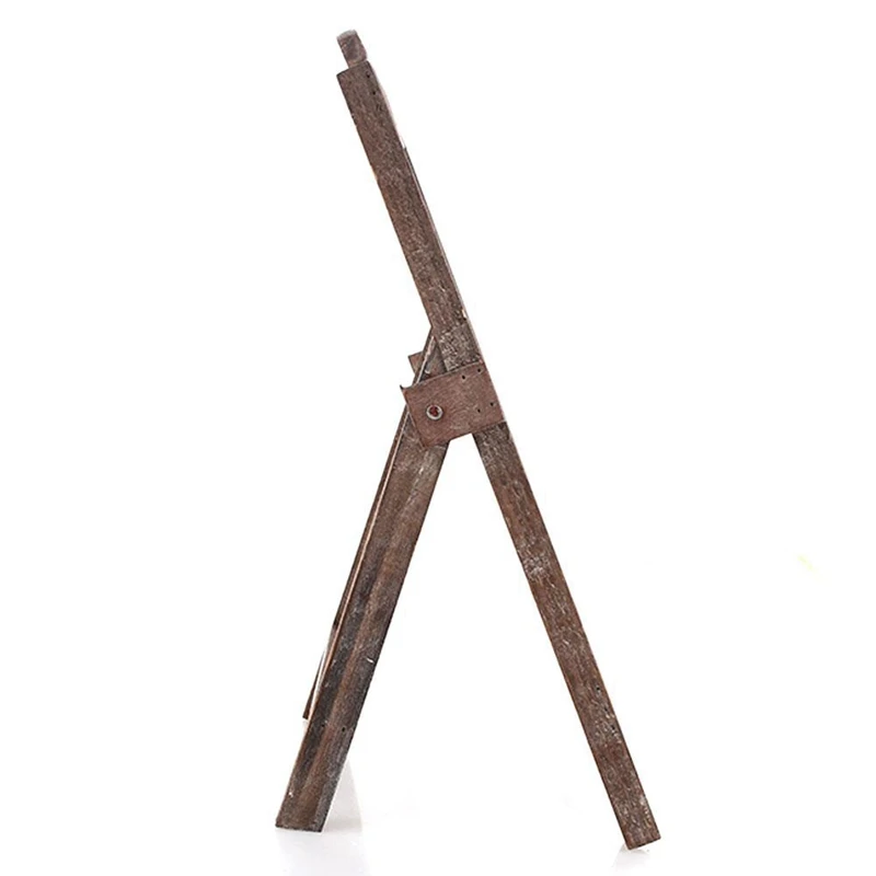 

Wood Chalkboard Scaffolding Message Board Wooden Small Blackboard Restaurant Cafe Desktop Creative Multifunctional Retro Nostalg