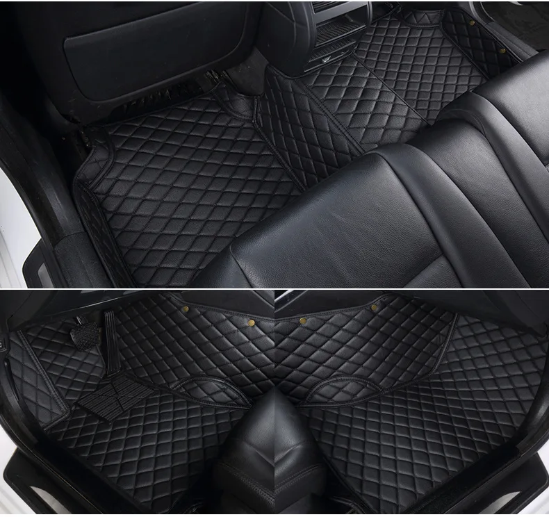 Автомобильные коврики MSUEFKD для VW Beetle Atlas CC Golf GTI Jetta Passat Polo Tiguan Transporter автомобильный коврик
