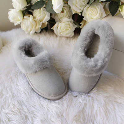 Новейшие высококачественные женские зимние сапоги в Европе 2019 году натуральная