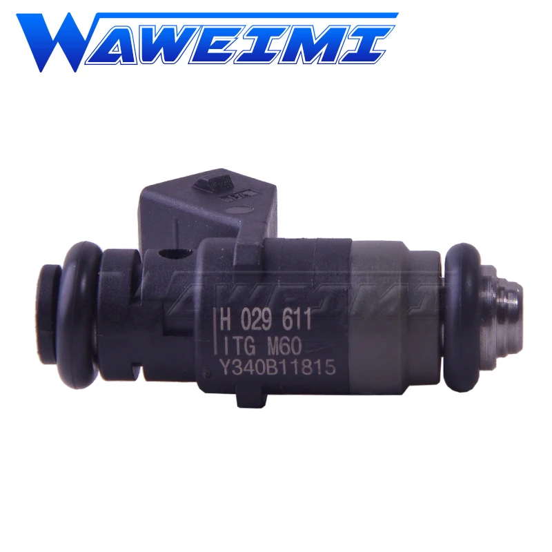Топливный инжектор WAWEIMI 8x OE H029611 для Renault Clio Megane Laguna Scenic Kangoo 1.2L 1.4L 1.6L 16v 06-17