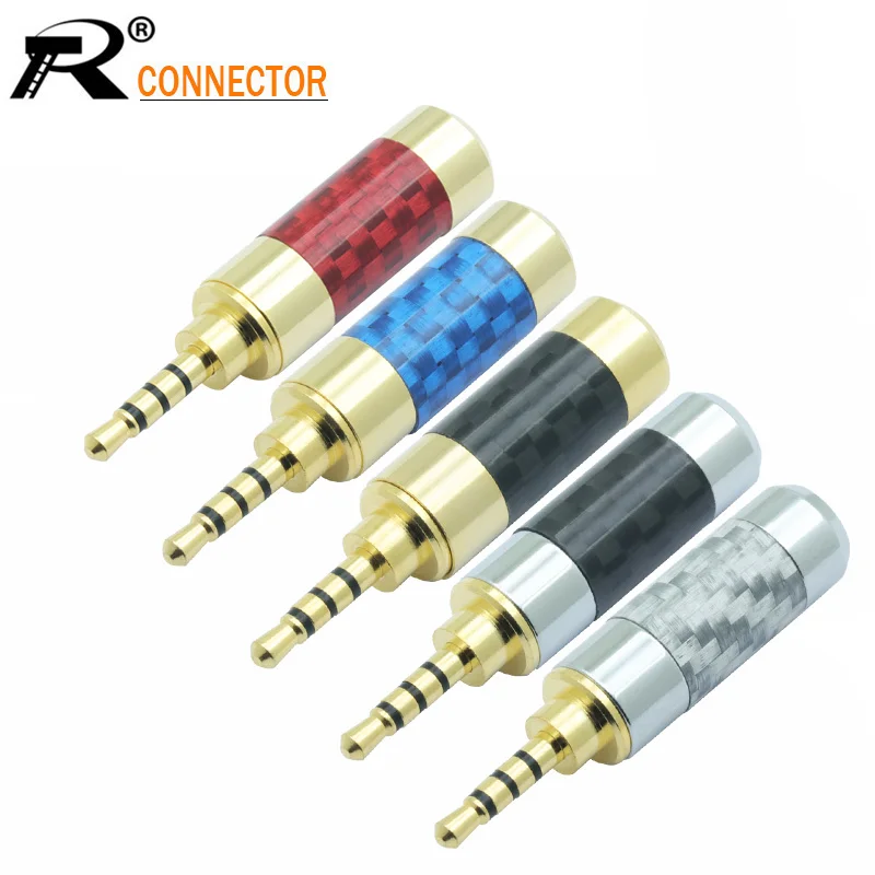 10 шт./лот мини-разъем 2 5 мм 4 Pin стерео штекер полюса оптовые поставки аудиокабель 6