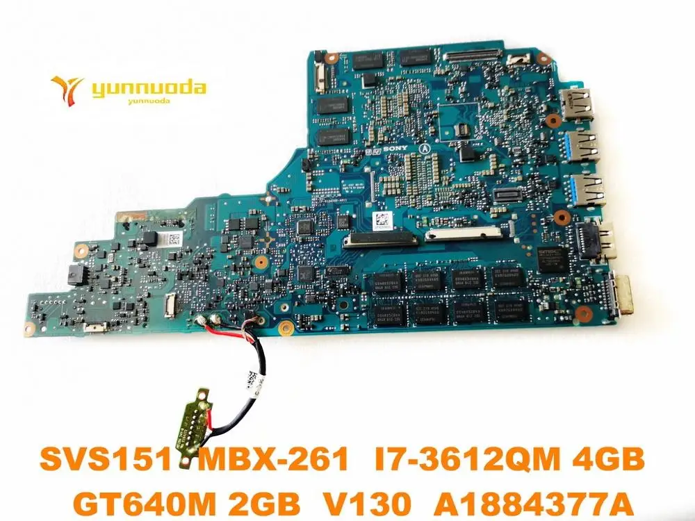 Оригинальный беспроводной контроллер для SONY SVS151 MBX-261 ноутбук otherboard I7-3612QM 4 Гб GT640M 2