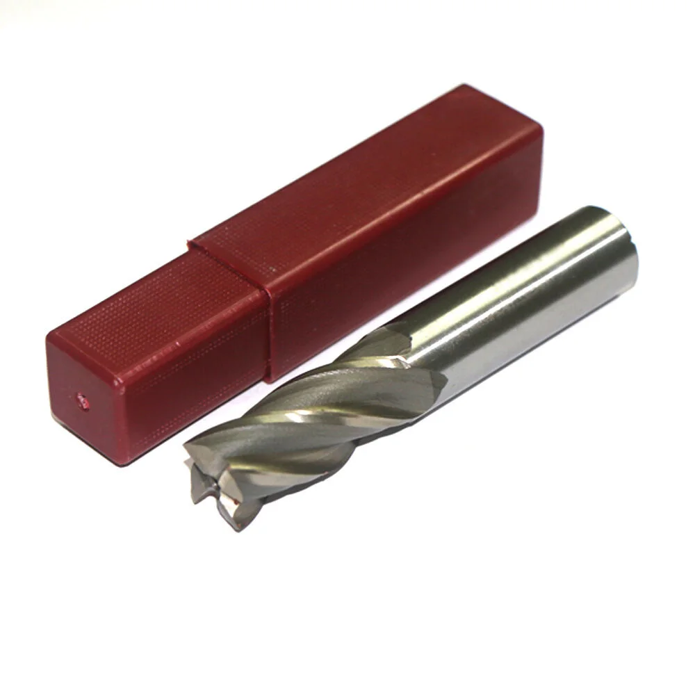

High Speed Steel Straight Shank CNC 4 Flutes End Mill Cutter Router Bit Supply