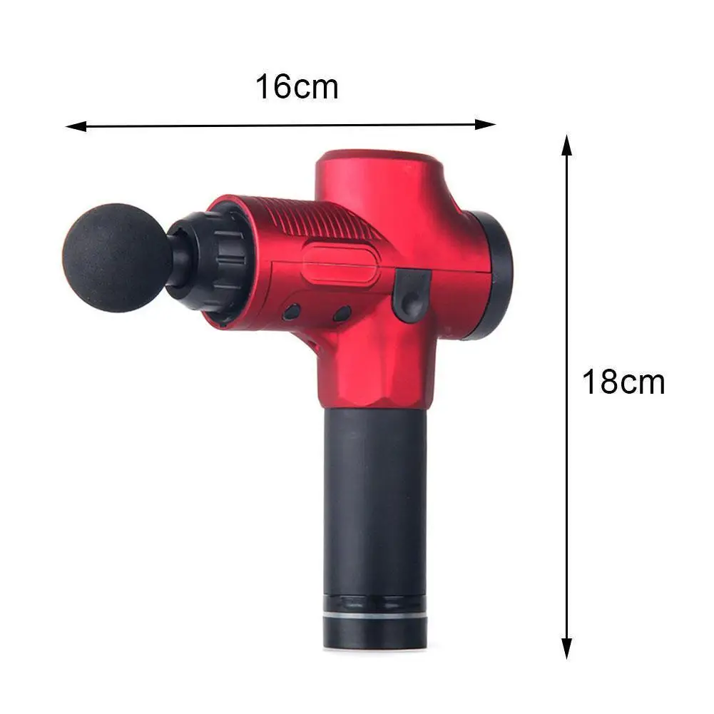 

High Frequency Massage Gun Muscle Relax Body Relaxation LCD Hot Exercising Run Massager Electric Display Pain For Fitness R J2S3