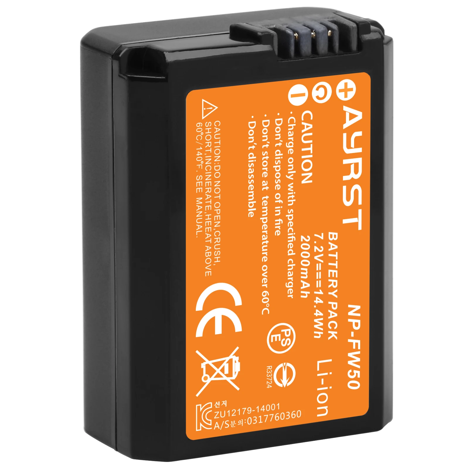 Аккумулятор NP-FW50 емкостью 2000 мАч + быстрое двойное зарядное устройство для Sony Alpha