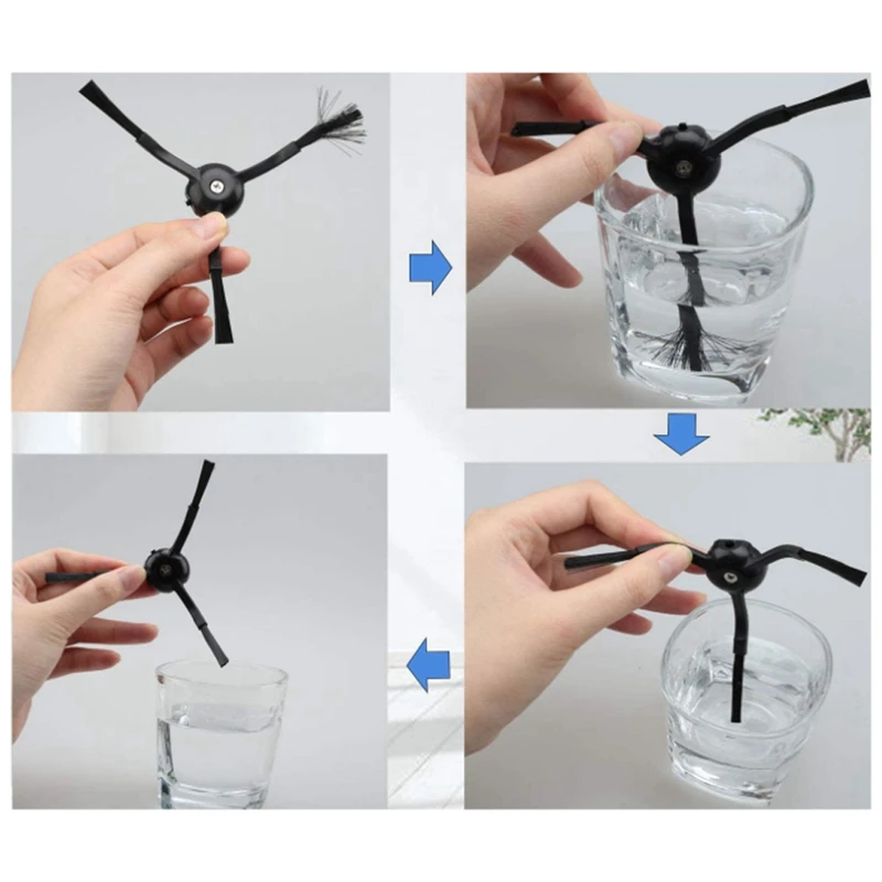 

Main Brush Side Brush Filter for Roborock S6 MAXV S6 S5 MAX ing Robot Replacement Parts