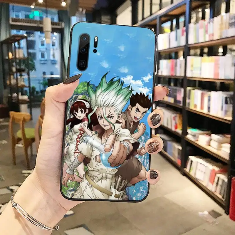

Cartoon Dr.STONE Phone Case Funda For Huawei P9 P10 P20 P30 Lite 2016 2017 2019 plus pro P smart