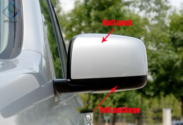 ABS Хром Боковая дверь зеркало заднего вида крышка планки автомобильные
