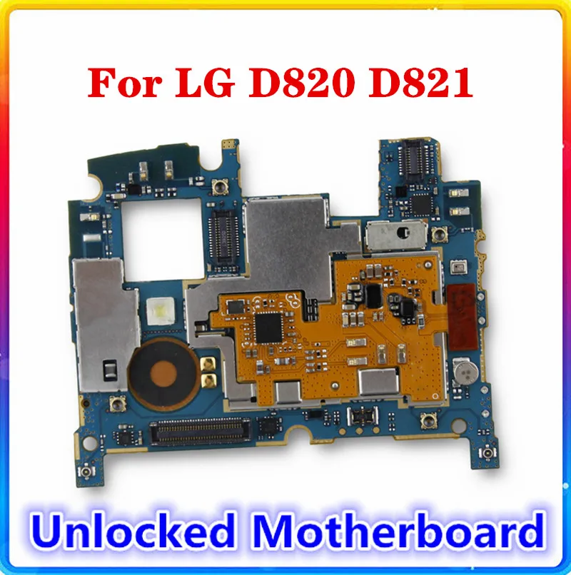Материнская плата для LG Google Nexus 5 D821 D820 16 ГБ 32 Гб ПЗУ материнская 100% оригинальная