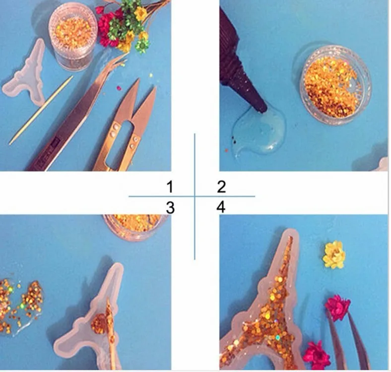 19 шт./компл. силиконовые формы для животных ручная работа эпоксидная железная