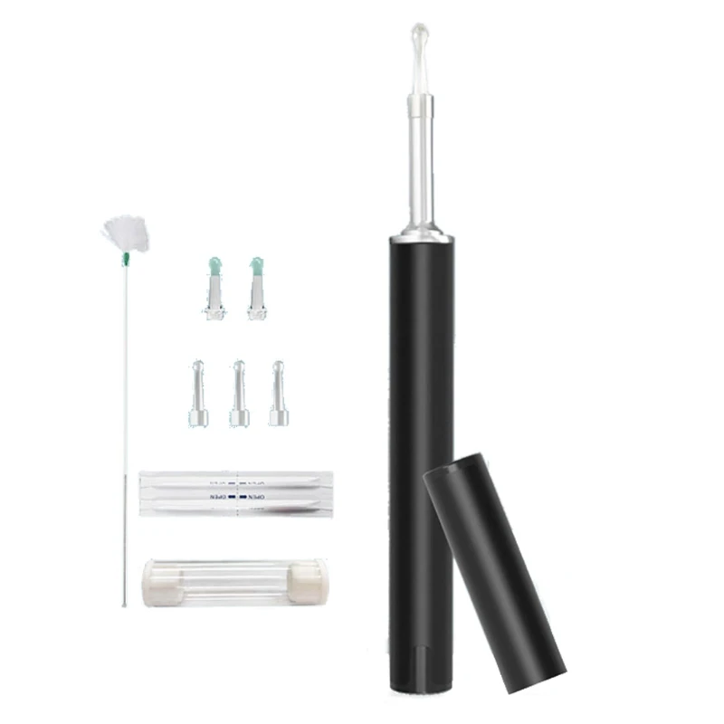 

Wireless WiFi Ear Pick Otoscope Camera Borescope Luminous Ear Wax Cleaning