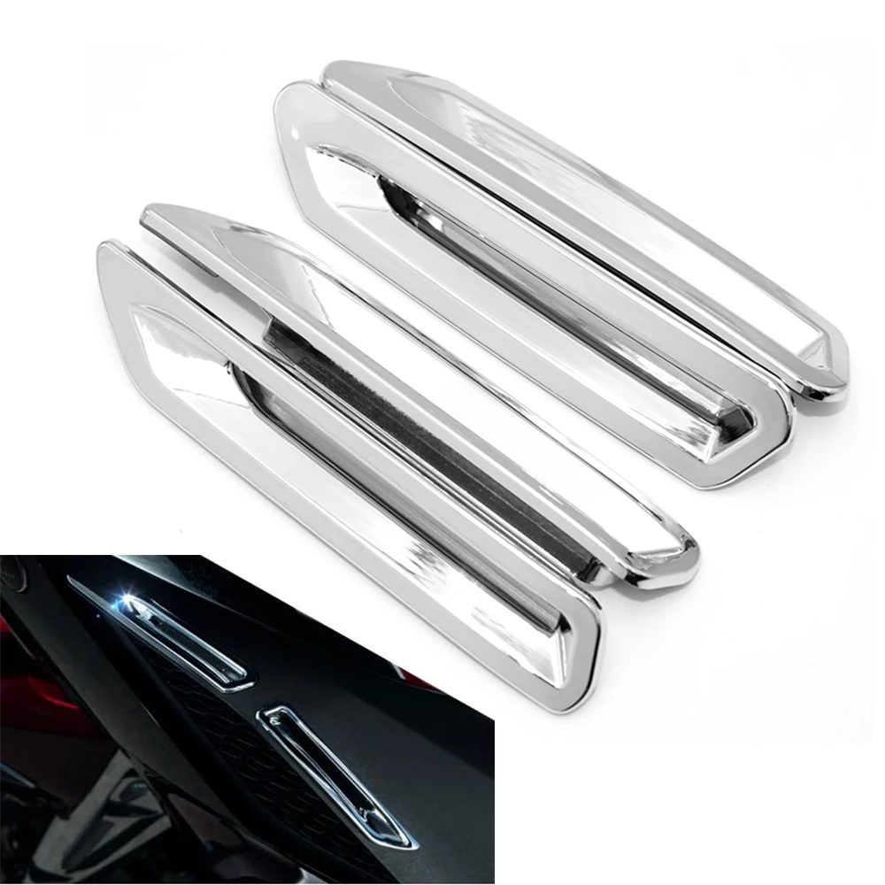 Хромированный обшивка слота радиатора для Honda GL1800 Золотое крыло 2018 2019 2020 мотоцикл