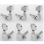 Musiclily 3x3 Epi стиль запечатанная гитара Tuners настройка колышки головки машины, большая кнопка хром