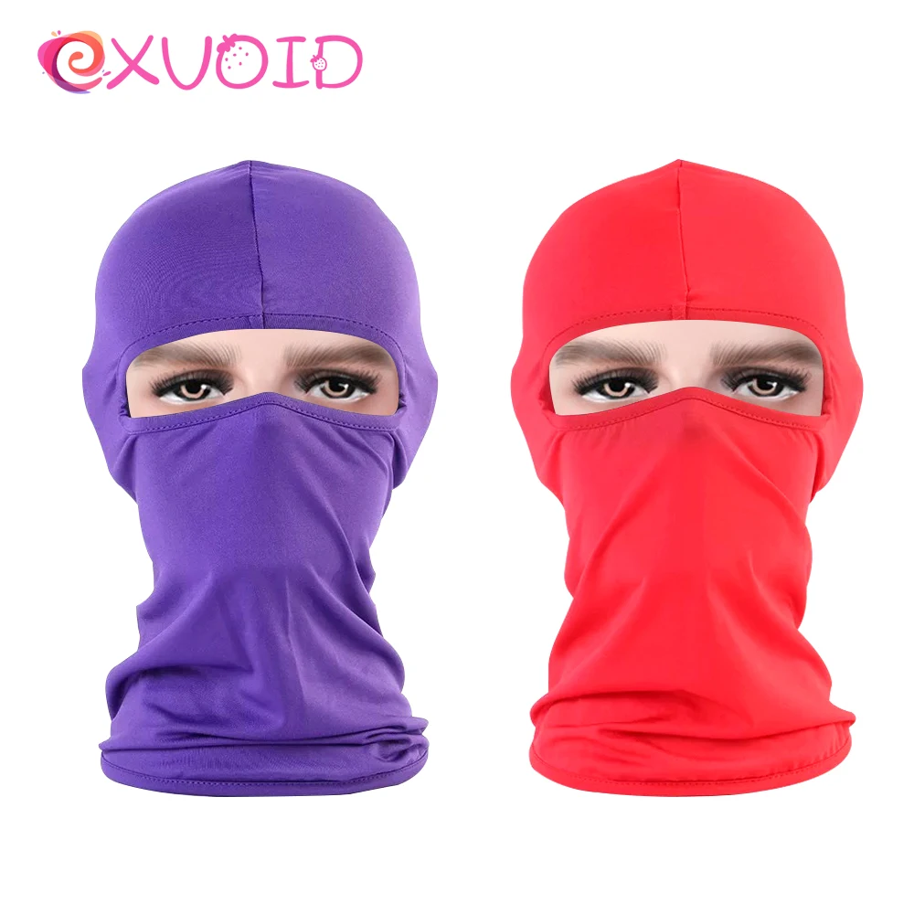 EXVOID сексуальные головные уборы удерживающая маска на капюшон сексуальная голову