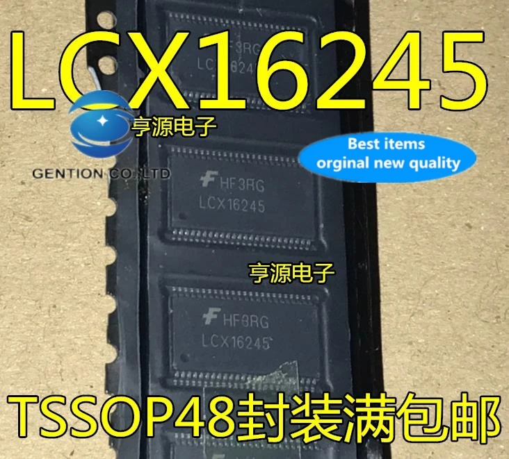 20 шт., новинка 100%, оригинальное реальное фото LCX16245 LCX16245A 74LCX16245MTDX TSSOP-48