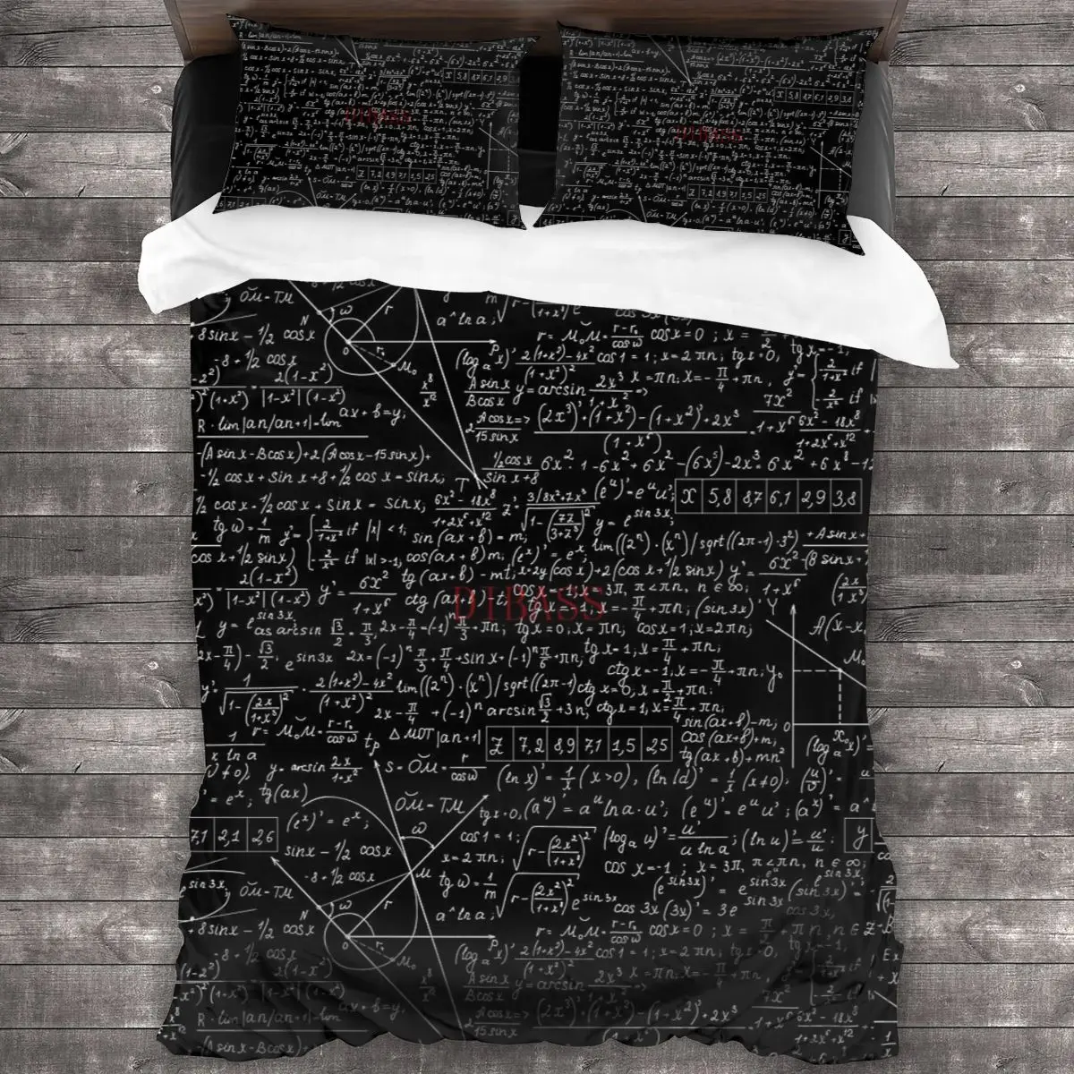 

Комплект постельного белья из 100% чистого хлопка, с 2 наволочками