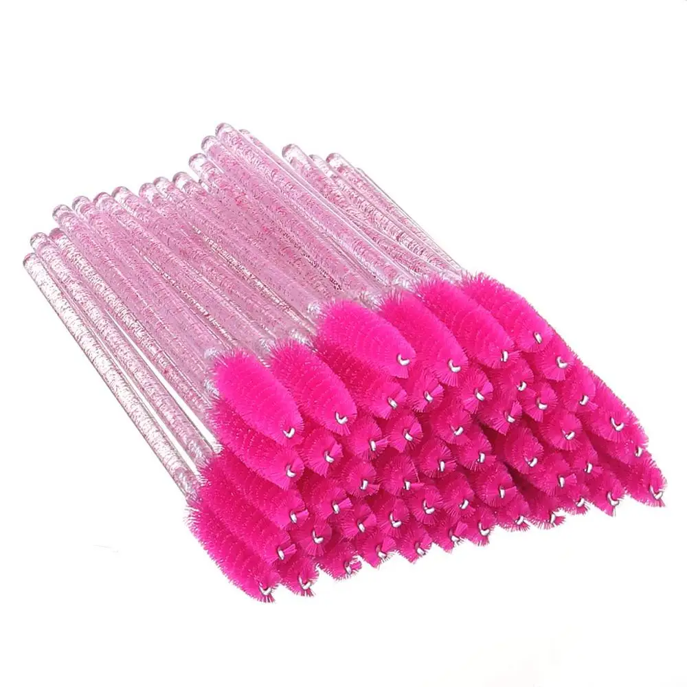 

Wholesale 10000pcs Crystal Eyelash Brush Eye Lashes Disposable Mascara Wand Eyelash Extension Brush Fast Shipping