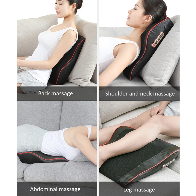Новейшая поддерживающая Массажная подушка для шеи и спины талии ног тела