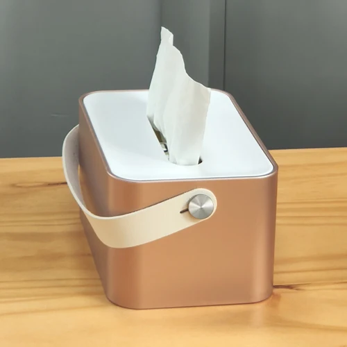 

Держатель для салфеток, квадратный портативный диспенсер для салфеток, органайзер, контейнер с ручкой, подходит для отеля, кухни