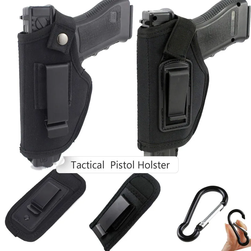 Тактическая Скрытая кобура для пистолета с металлическим зажимом военная