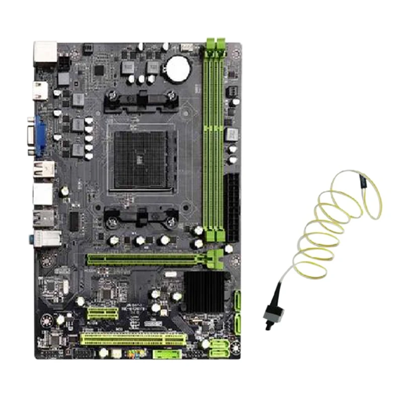 

AU42 -A88 Motherboard for AMD A88 FM2/FM2+Motherboard Support A10-7890K/Athlon2 X4 880K CPU DDR3 with Switch Cable