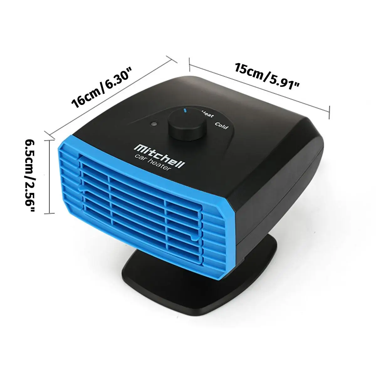 

4 IN 1 12/24V 150W Car Heater Electric Cooling Heating Fan Portable Electric Dryer Windshield Defogging Demister Defroster Home