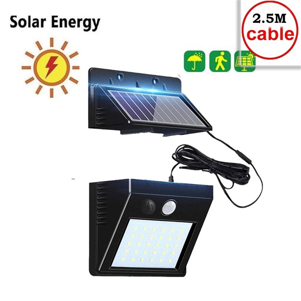 Уличная Светодиодная лампа на солнечной батарее водонепроницаемый декоративный