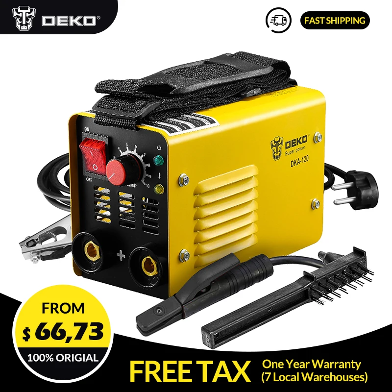 DEKO DKA серия всех видов инверторов дуговой Электрический сварочный аппарат MMA для