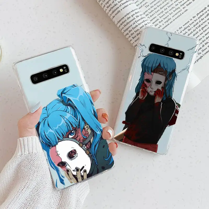 

sally face game Phone Case Transparent For Samsung A51 A50 A71 A70 A81 M60S Note S21 S 20 10 9 8 11 E Plus Ultra