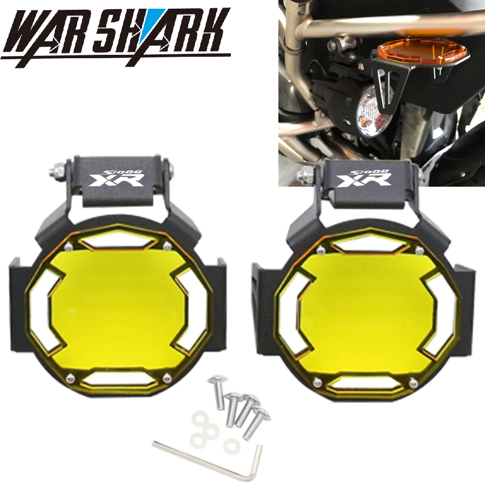 

Fits for BMW S1000XR S1000 XR R1200GS F800GS R1250GS F750GS ADV New Motorcycle Flipable Fog Light Protector Guard Lamp Cover
