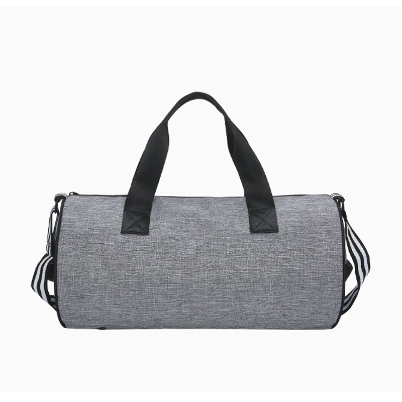 2021 Men grey Training Fitness Travel Handbag high capacity Sports Crossbag Outdoor Waterproof Nylon Sports Gym Bags
