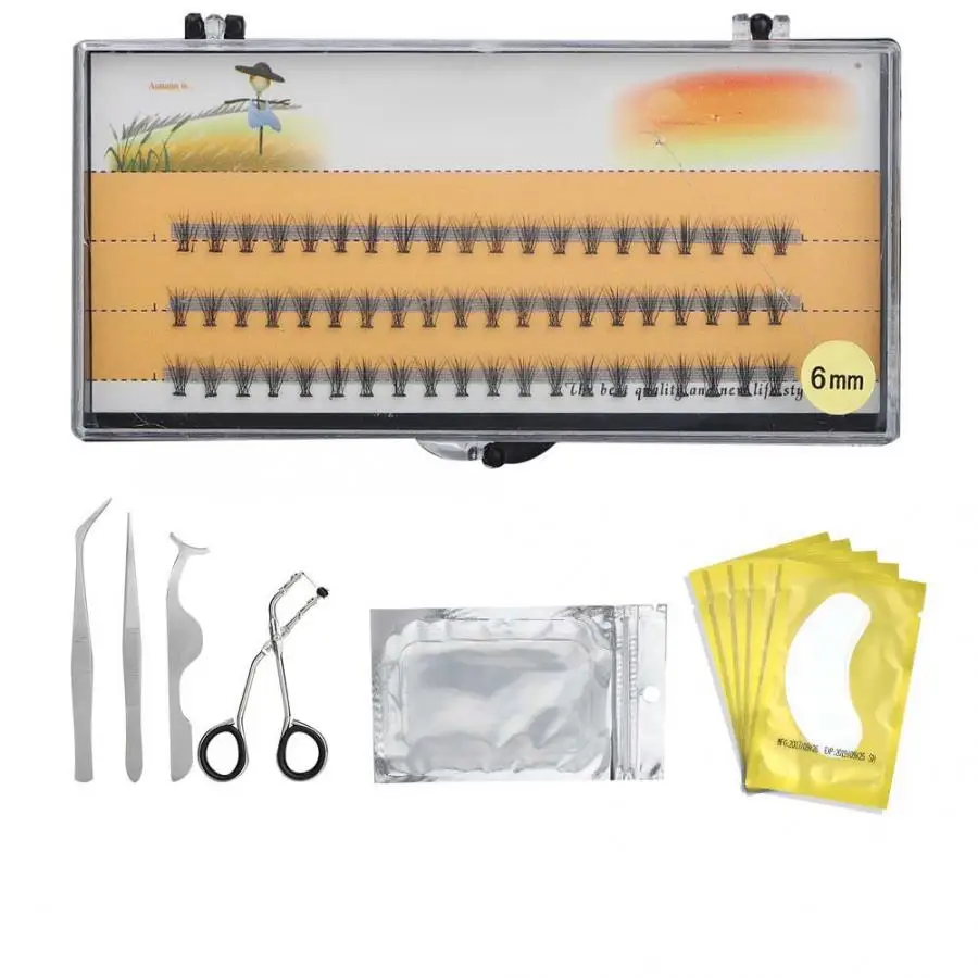 Профессиональный набор для наращивания накладных ресниц инструменты прививки