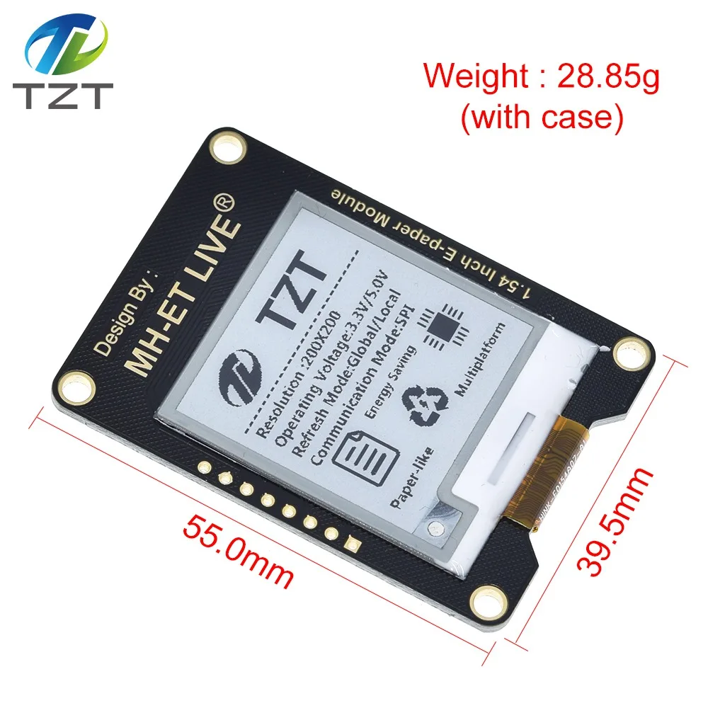 Справочный модуль электронной бумаги 1 54 дюйма электронная бумага E-Ink экран