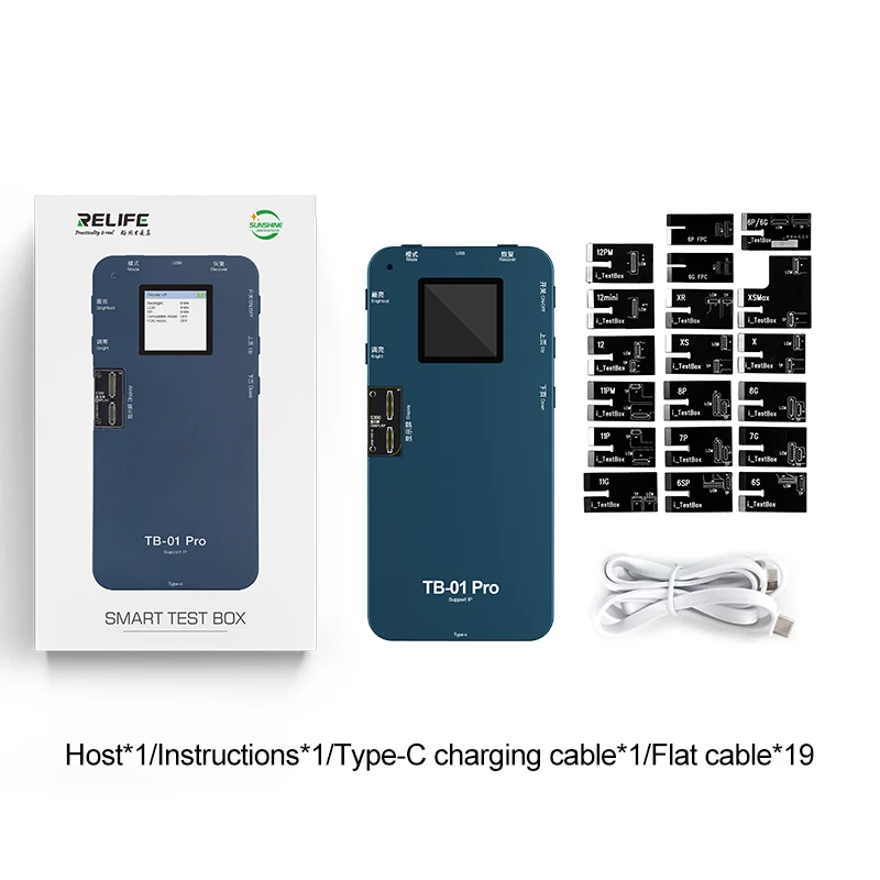 ЖК-программатор RELIFE TB-01 Pro для 6G 6S 6P-12ProMax/Mini | Инструменты