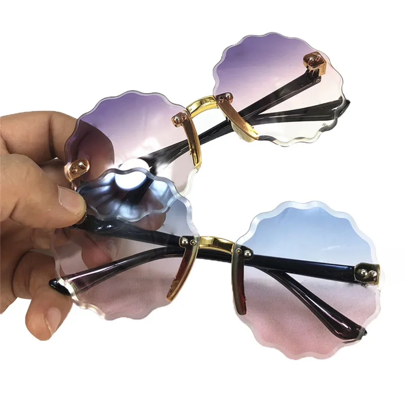 Солнцезащитные очки для малышей девочек и мальчиков модные солнцезащитные в