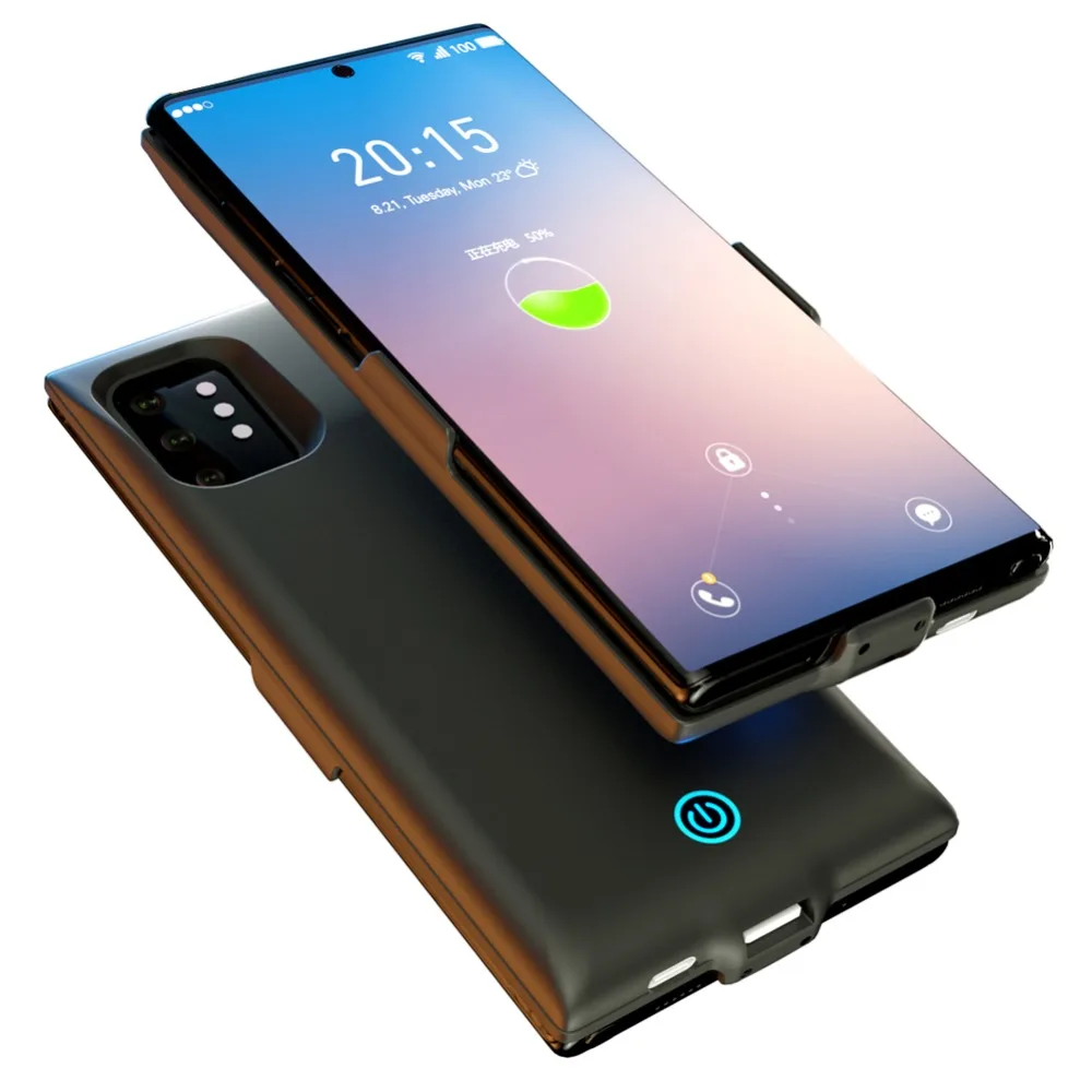 7000 мАч для samsung Galaxy Note 10 10 Pro батарея чехол зарядное устройство чехол Capa power Bank